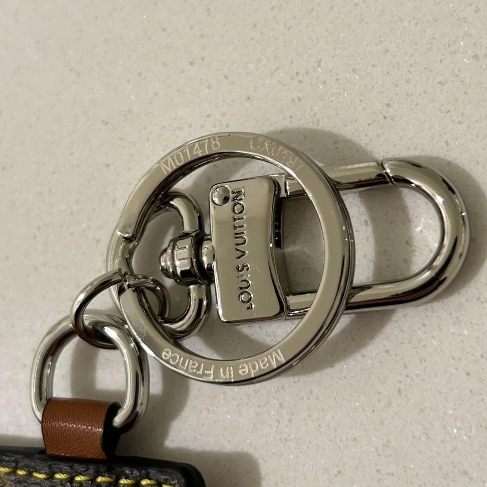 Louis Vuitton Chocolate Bar Figurine Key Holder And Bag Charm - Picture 3 of 4